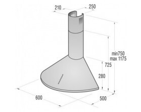 Каминная вытяжка Gorenje DK 6335 RBR