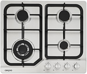 Встраиваемая газовая варочная панель Akpo PGA 604 FXC