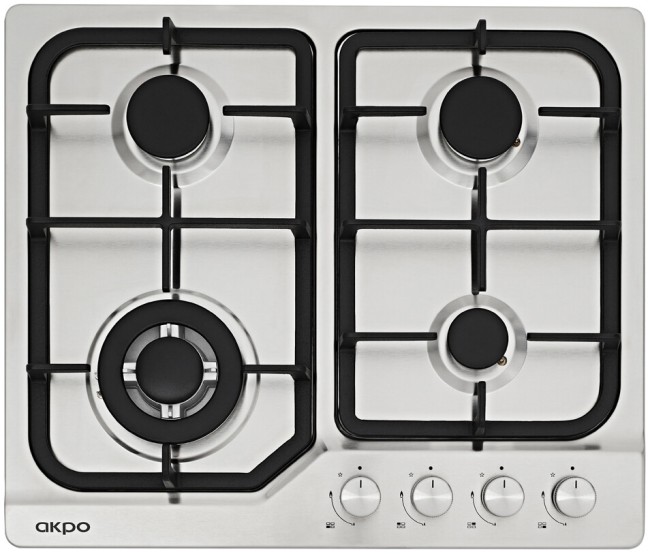 Встраиваемая газовая варочная панель Akpo PGA 604 FXC