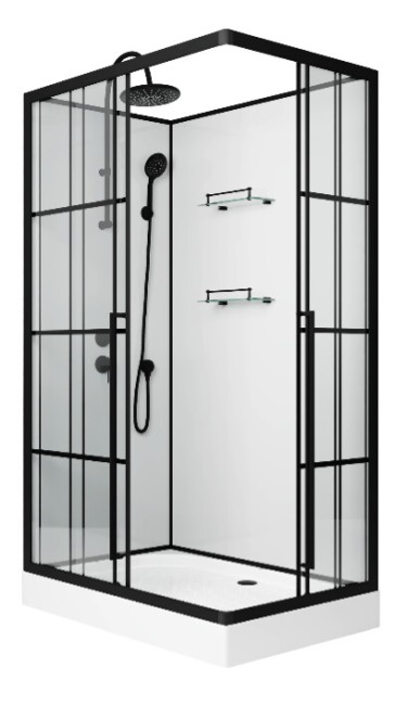 Душевая кабина Niagara ST100/80/15QL/KL/BKT Душевая кабина Niagara ST100/80/15QL/KL/BKT