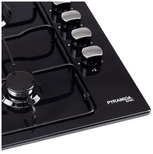 Встраиваемая газовая варочная панель Pyramida PSE 641 BLACK