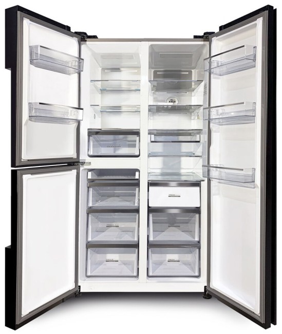 Холодильник Ginzzu NFK-535 шампань