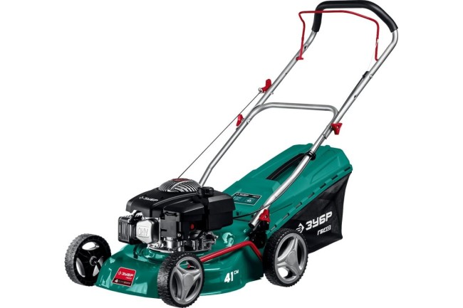 Газонокосилка бензиновая Зубр ГБ-410 Газонокосилка бензиновая Зубр ГБ-410