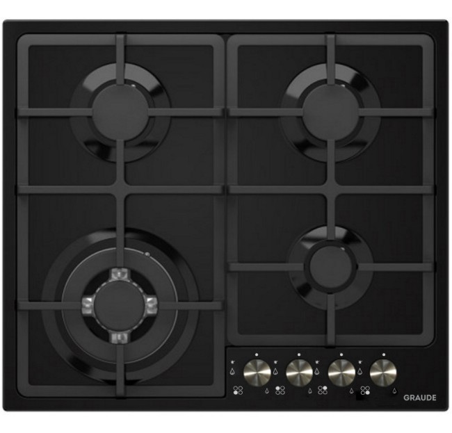 Встраиваемая газовая варочная панель Graude GS 60.2 SM Встраиваемая газовая варочная панель Graude GS 60.2 SM