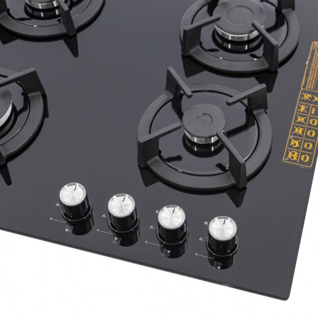 Встраиваемая газовая варочная панель Simfer H60N40B416 Встраиваемая газовая варочная панель Simfer H60N40B416