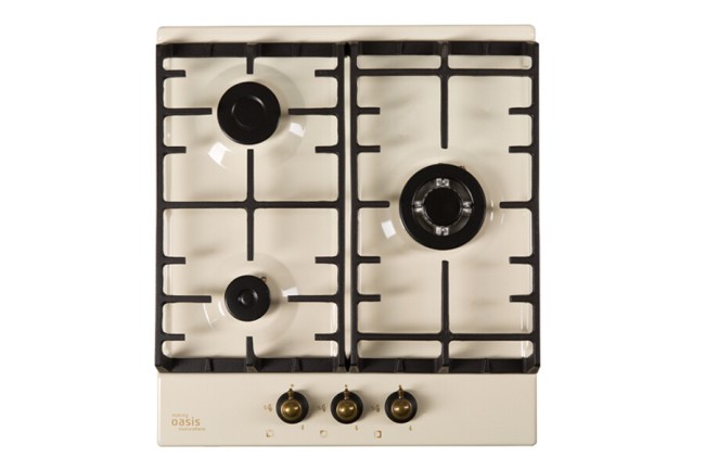 Встраиваемая газовая варочная панель Oasis P-3MRT (B)