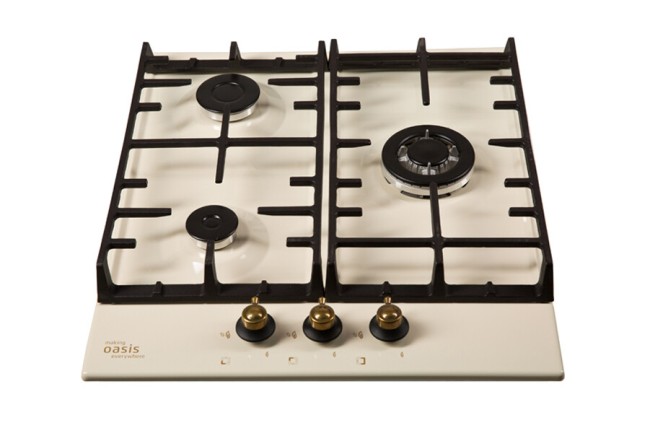 Встраиваемая газовая варочная панель Oasis P-3MRT (B)