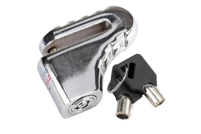 Замок на дисковый тормоз Stels 83203 серебристый