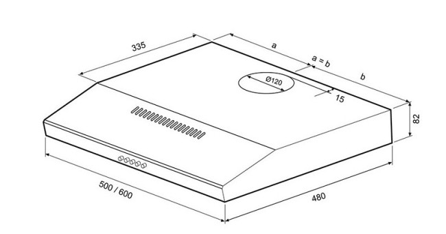 Вытяжка Shindo ITEA 50 I