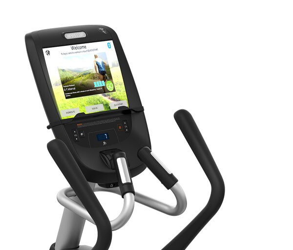 Эллиптический тренажер Precor EFX 781 V2 глянцевый серебряный металлик Эллиптический тренажер Precor EFX 781 V2 глянцевый серебряный металлик