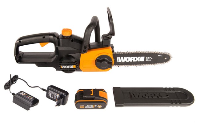 Аккумуляторная цепная пила Worx WG322E.1 Аккумуляторная цепная пила Worx WG322E.1