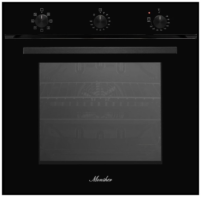 Встраиваемый электрический духовой шкаф Monsher MOE 6006 Noir