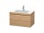 Тумба с раковиной Duravit L-CUBE (LC6927O5252) дуб европейский
