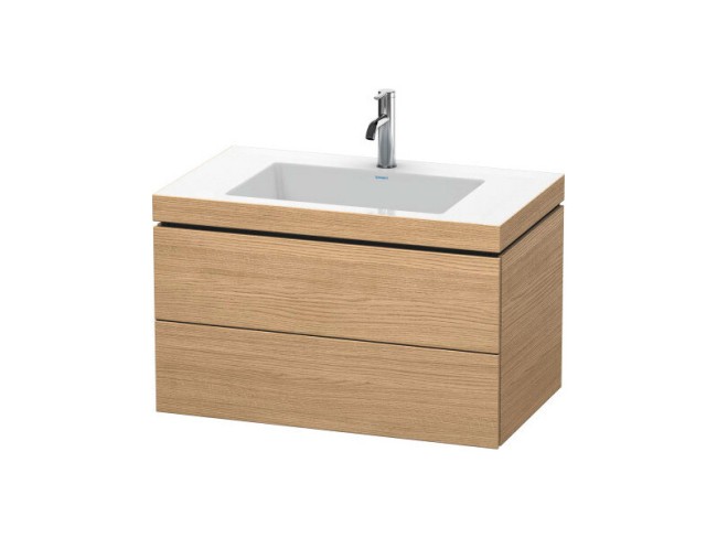 Тумба с раковиной Duravit L-CUBE (LC6927O5252) дуб европейский