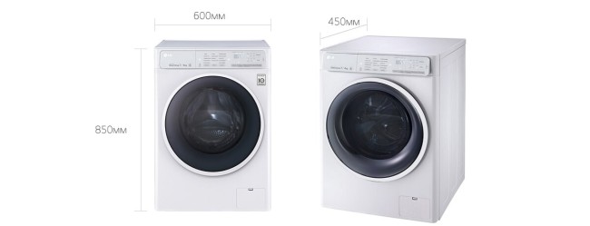 Стиральная машина с сушкой LG F12U1HDM1N