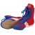 Боксерки Green Hill Special LSB-1801 синий/красный 38