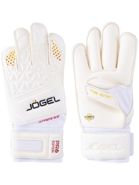 Перчатки вратарские Jögel NIGMA Pro Edition Roll, белый 8,5