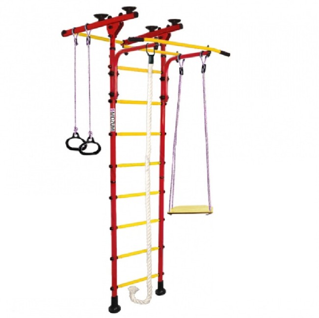 Шведская стенка Midzumi Akachan F0000014411 красный/желтый Шведская стенка Midzumi Akachan F0000014411 красный/желтый