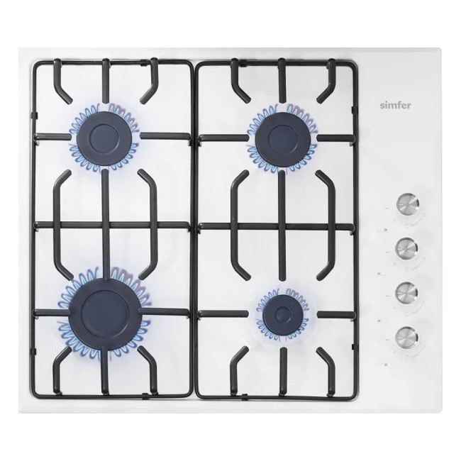 Встраиваемая газовая варочная панель Simfer H60Q40W511