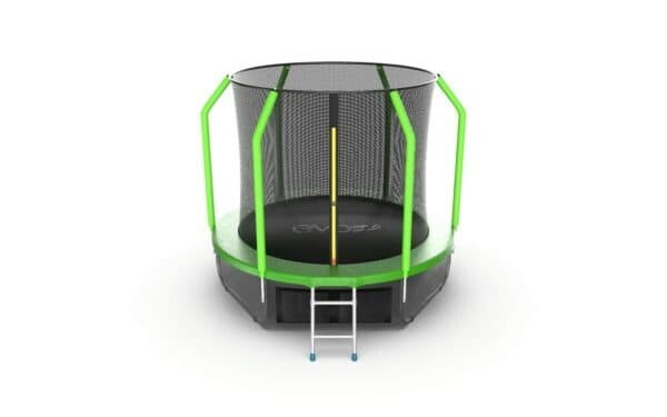 Батут Evo Jump Cosmo 8ft Green Lowernet + сетка