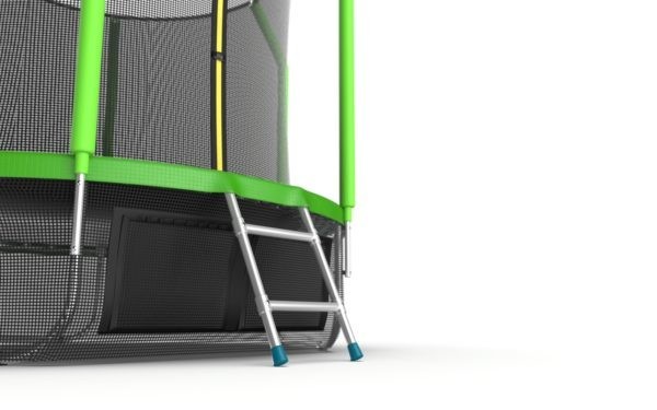Батут Evo Jump Cosmo 8ft Green Lowernet + сетка