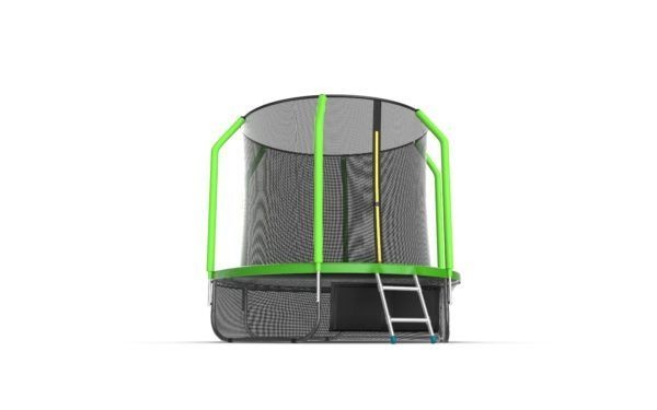 Батут Evo Jump Cosmo 8ft Green Lowernet + сетка