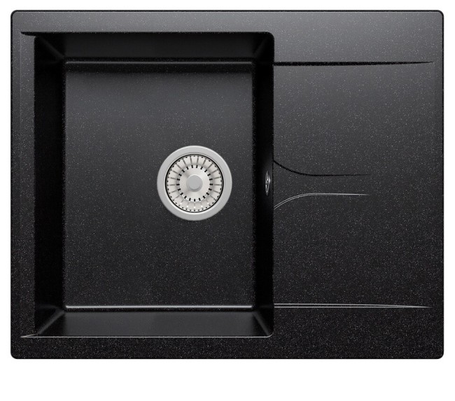 Кухонная мойка Polygran Gals-620 черный Кухонная мойка Polygran Gals-620 черный