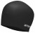 Шапочка для плавания Atemi LC-02 силикон, д/длин.волос, черный