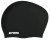 Шапочка для плавания Atemi LC-02 силикон, д/длин.волос, черный