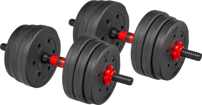 Гантели пластиковые Bradex 20кг SF1038 Гантели пластиковые Bradex 20кг SF1038