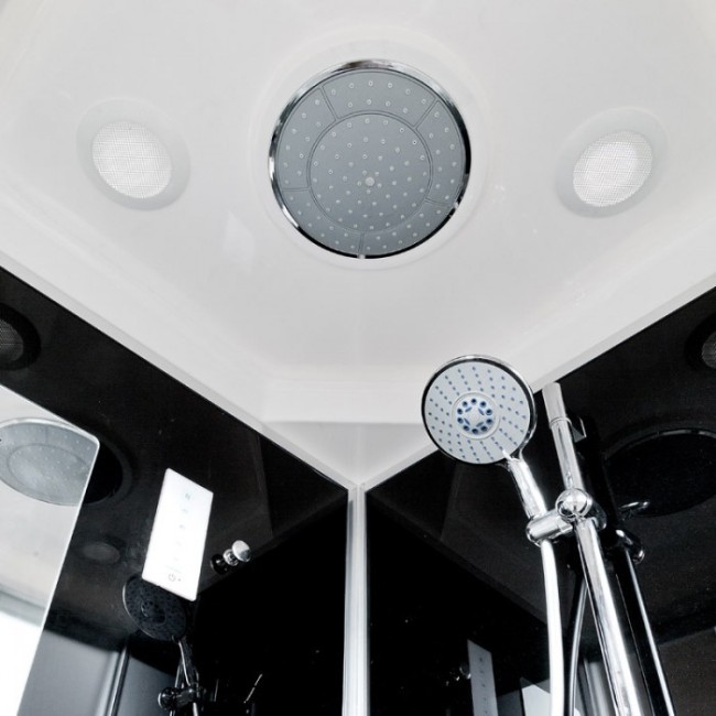 Душевая кабина Deto B01S LED black