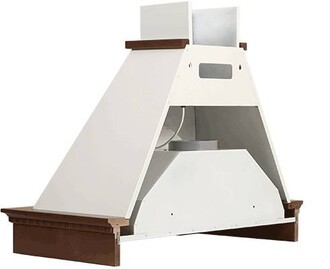 Каминная вытяжка Elikor Бельведер Флореале 90 бежевый/бук светло-коричневый Каминная вытяжка Elikor Бельведер Флореале 90 бежевый/бук светло-коричневый