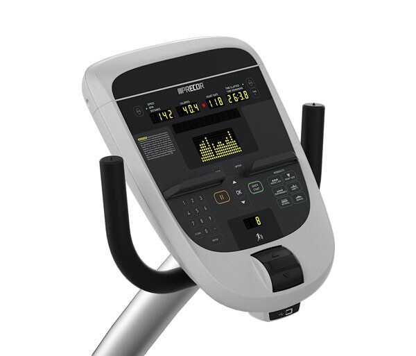 Велотренажер Precor RBK 835 серебряный металлик