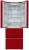 Холодильник Tesler RFD-361I RED GLASS