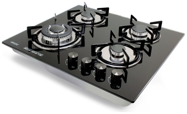 Встраиваемая газовая варочная панель Ginzzu HCG-443 черный Встраиваемая газовая варочная панель Ginzzu HCG-443 черный