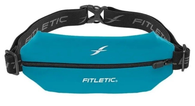Беговая сумка на пояс Fitletic Mini Sport Belt морская волна/черная молния Беговая сумка на пояс Fitletic Mini Sport Belt морская волна/черная молния