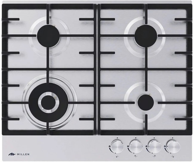 Встраиваемая газовая варочная панель Millen MGH 601 IX Встраиваемая газовая варочная панель Millen MGH 601 IX