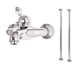 Смеситель напольный для ванной Cezares (VINTAGE-VDPM-01-Sw) Смеситель напольный для ванной Cezares (VINTAGE-VDPM-01-Sw)