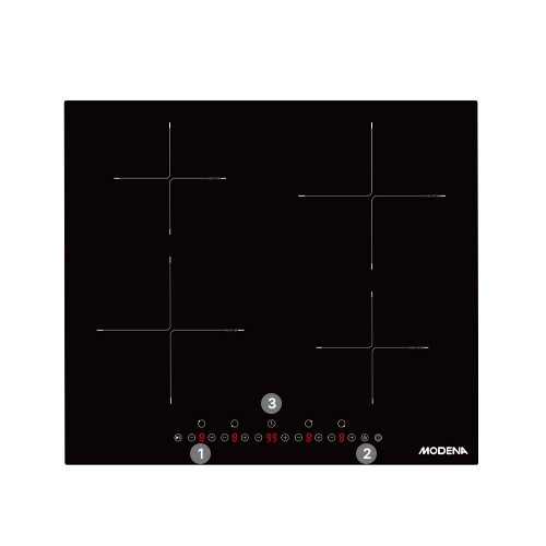 Встраиваемая индукционная варочная панель Modena BI 0642 LBR