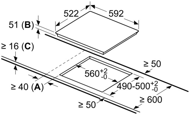 Встраиваемая электрическая варочная панель Bosch PVS651FC5E