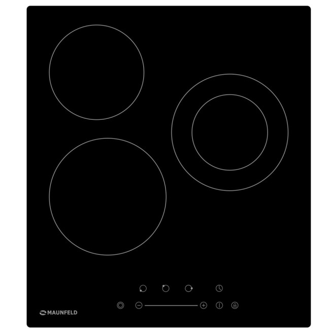 Встраиваемая электрическая варочная панель Maunfeld EVCE 453.D-BK