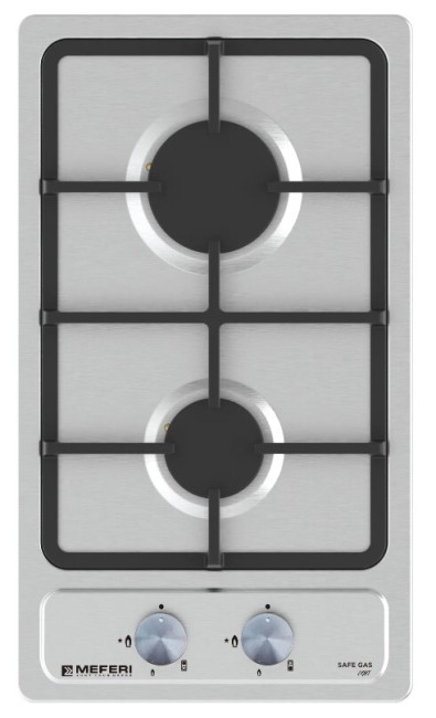 Встраиваемая газовая варочная панель Meferi MGH302IX Light Встраиваемая газовая варочная панель Meferi MGH302IX Light