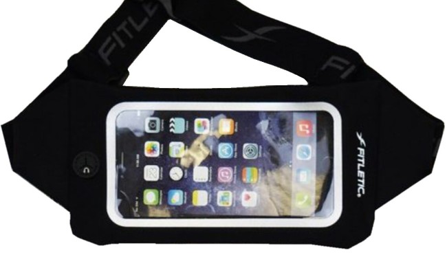 Беговая сумка на пояс Fitletic Swipe черный Беговая сумка на пояс Fitletic Swipe черный