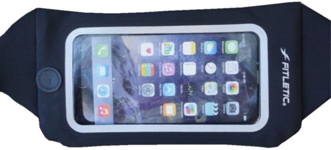 Беговая сумка на пояс Fitletic Swipe черный Беговая сумка на пояс Fitletic Swipe черный