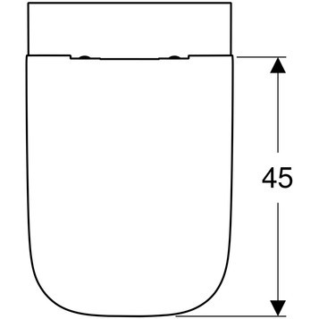 Комплект инсталляция и унитаз подвесной безободковый Geberit 500.300.21.S