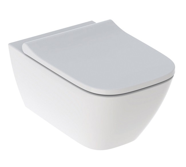 Комплект инсталляция и унитаз подвесной безободковый Geberit 500.300.21.S