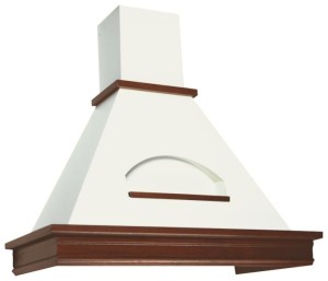 Каминная вытяжка Elikor Бельведер Валенсия 60П-650-П3Г топленое молоко/дуб неокрашенный