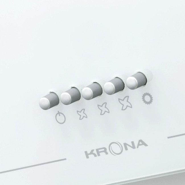 Каминная вытяжка Krona Jina 500 WHITE PB