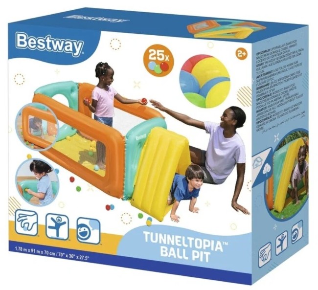 Игровой центр Bestway Tunneltopia 52547 BW Игровой центр Bestway Tunneltopia 52547 BW
