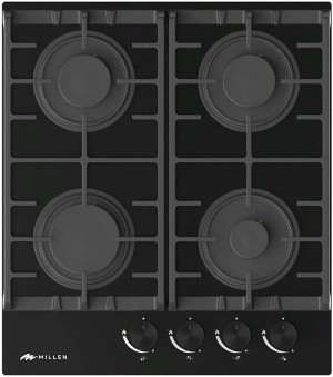 Встраиваемая газовая варочная панель Millen MGHG 452 BL Встраиваемая газовая варочная панель Millen MGHG 452 BL